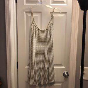 Billabong Striped Skater Dress Medium